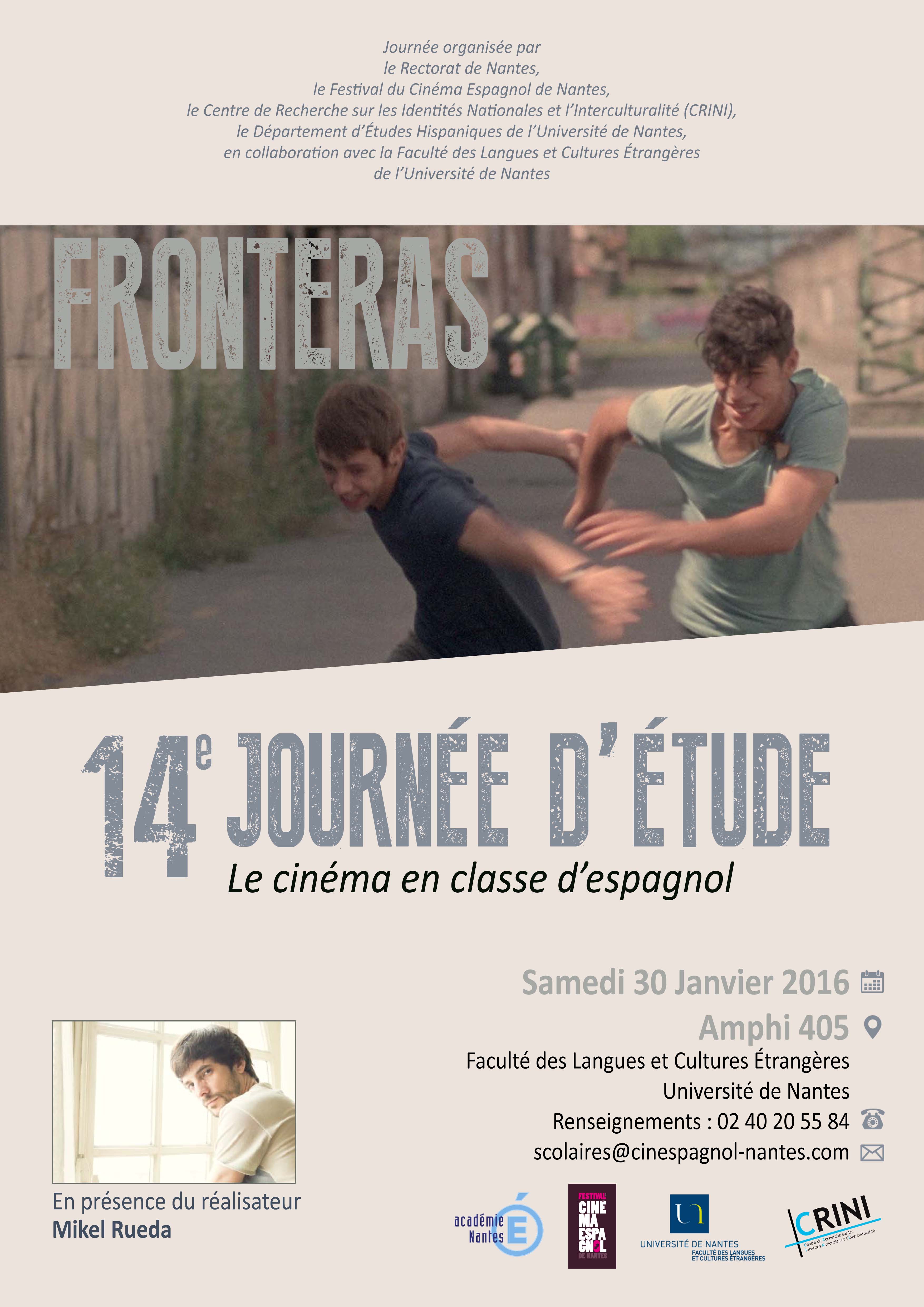 Affiche 14e JE le cinéma en classe d'espagnol