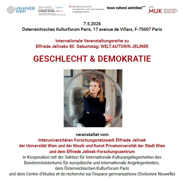 Jelinek-Tag in Paris